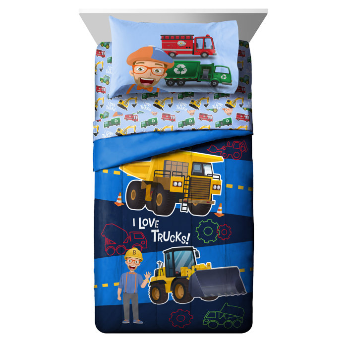 Blippi Fun Toddler Bedding Set Wayfair